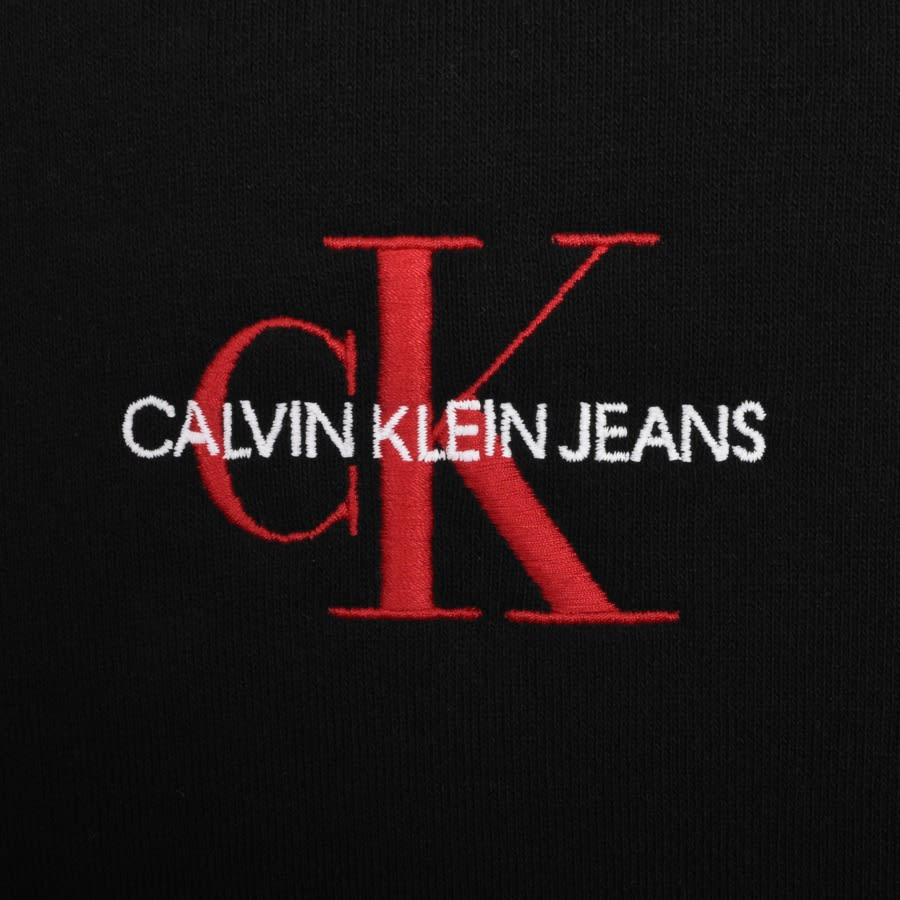 Alternative Image for ProductCalvin Klein Jeans Iconic Hoodie Black3